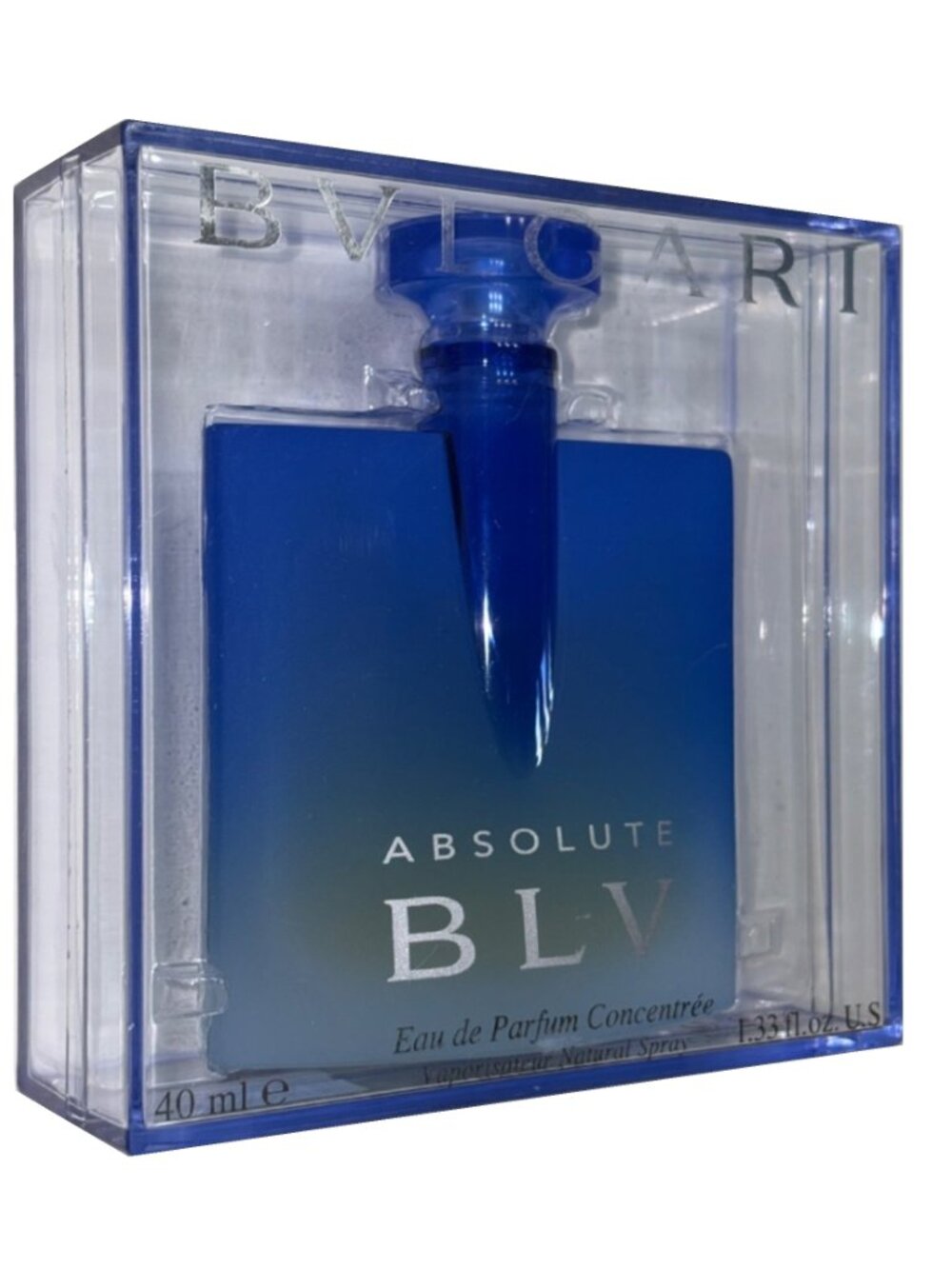 new in box BVLGARI Absolute BLV Eau De Parfum Concentrate 40mL / 1.33 fl oz